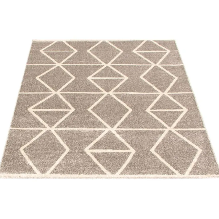 Indoor Rug - 4 x 6 Grey/Ivory Outlet