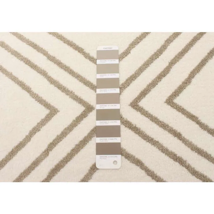 Indoor Rug - 8 x 10 White/Tan Sale