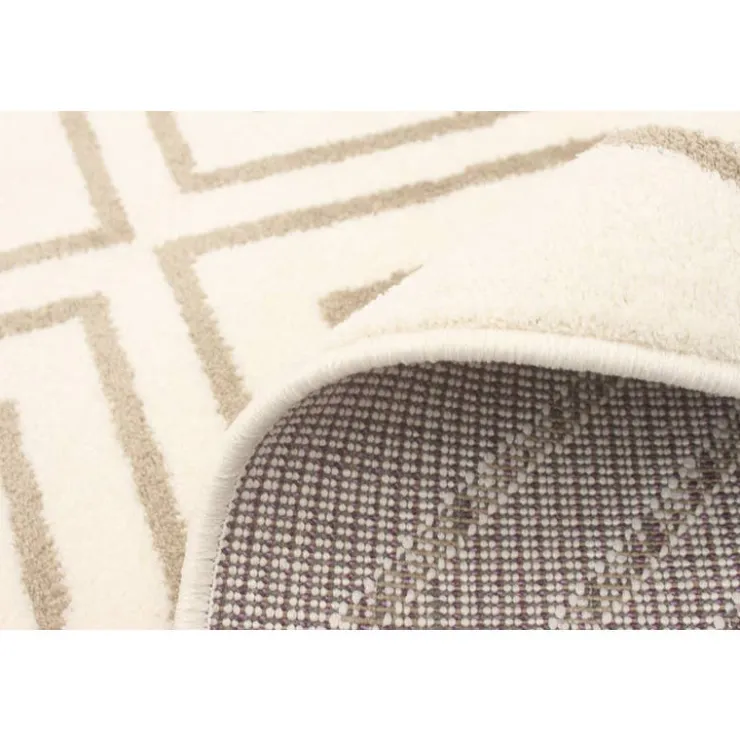Indoor Rug - 8 x 10 White/Tan Sale