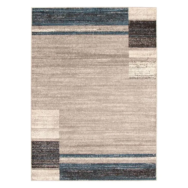 Indoor Rug - 4 x 6 Grey/Blue Online