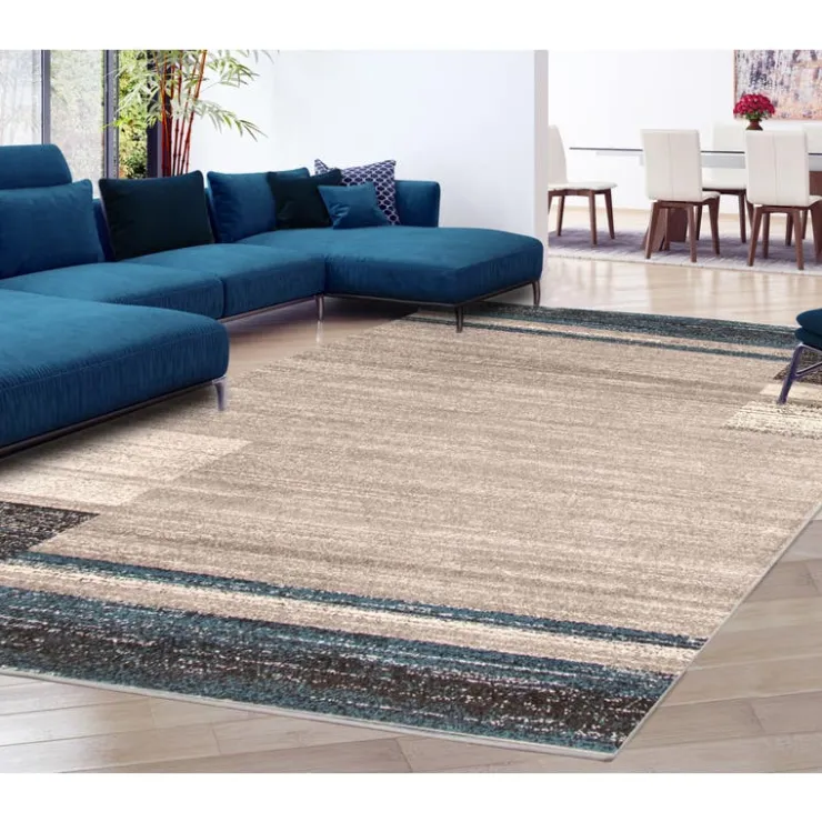 Indoor Rug - 4 x 6 Grey/Blue Online