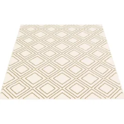 Indoor Rug - 7 x 10 White/Tan Discount
