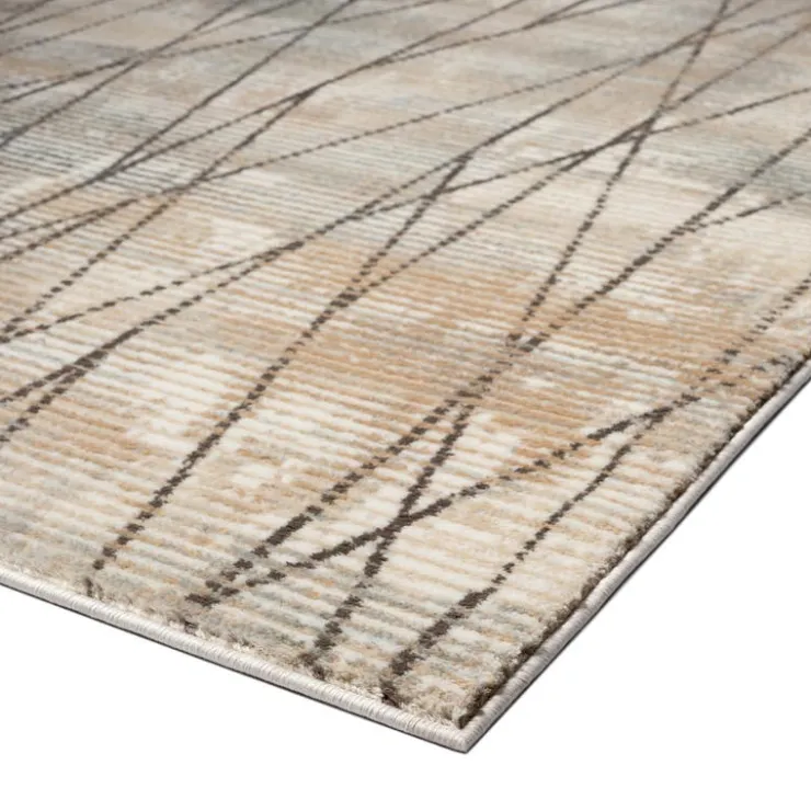 Indoor Rug - 8 x 11 Beige / Grey / Brown Hot