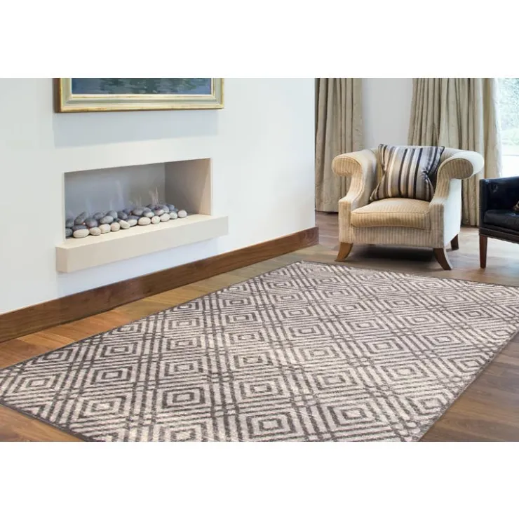 Indoor Rug - 4 x 6 Dark Grey Discount