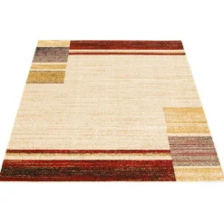 Indoor Rug - 4 x 6 Ivory/Red Outlet