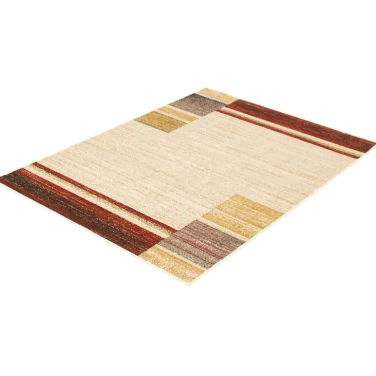 Indoor Rug - 4 x 6 Ivory/Red Outlet