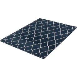 Indoor Rug - 7 x 10 Navy/White Outlet