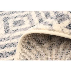 Indoor Rug - 5 x 7 Silver/Petrol