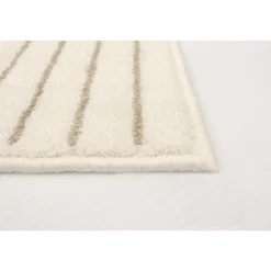 Indoor Rug - 5 x 7 White/Tan Online