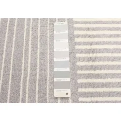Indoor Rug - 5 x 7 White/Grey Discount