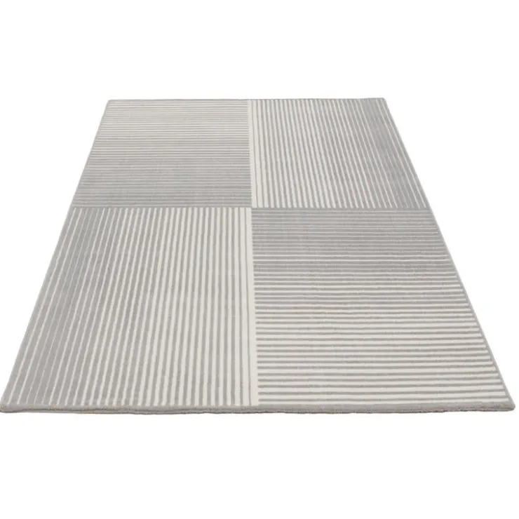 Indoor Rug - 5 x 7 White/Grey Discount