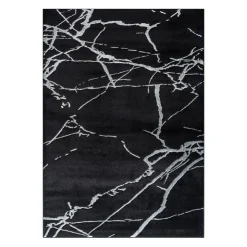 Indoor Rug - 5 x 8 Black / Silver Online