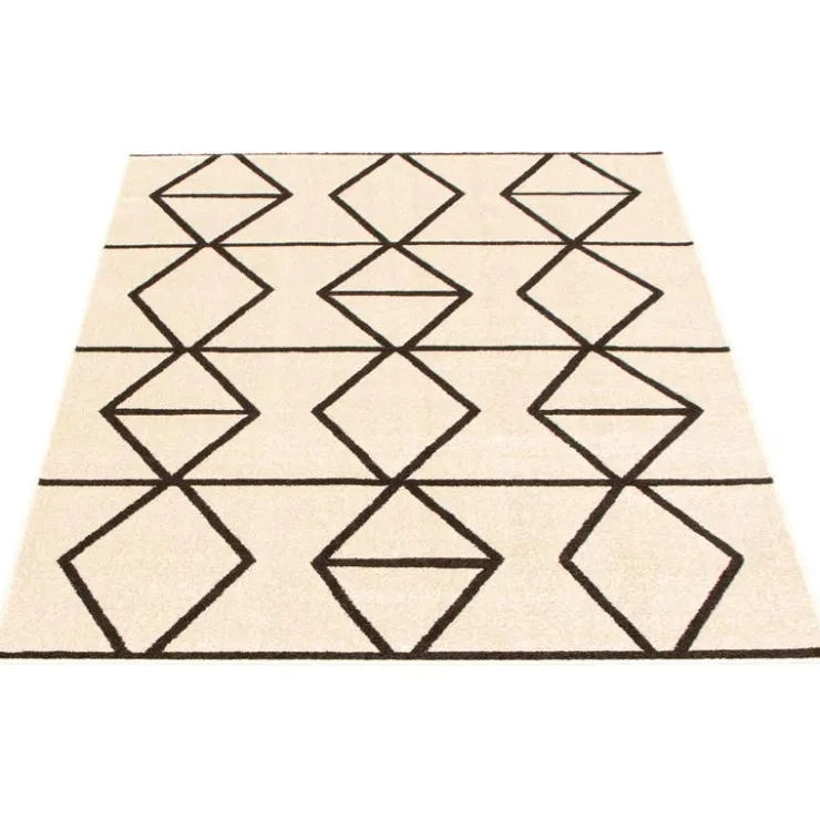 Indoor Rug - 4 x 6 Ivory/Brown New