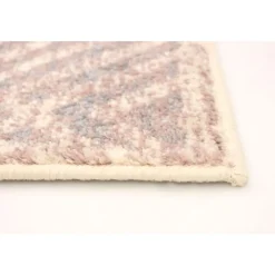 Indoor Rug - 8 x 10 Cream/Pink New