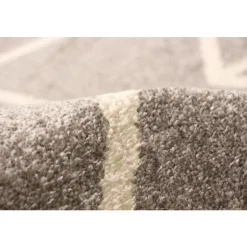 Indoor Rug - 5 x 7 Grey/Ivory New