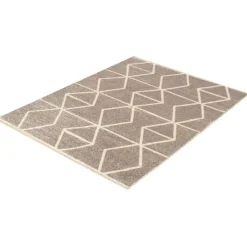 Indoor Rug - 5 x 7 Grey/Ivory New