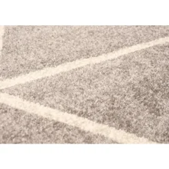 Indoor Rug - 5 x 7 Grey/Ivory New