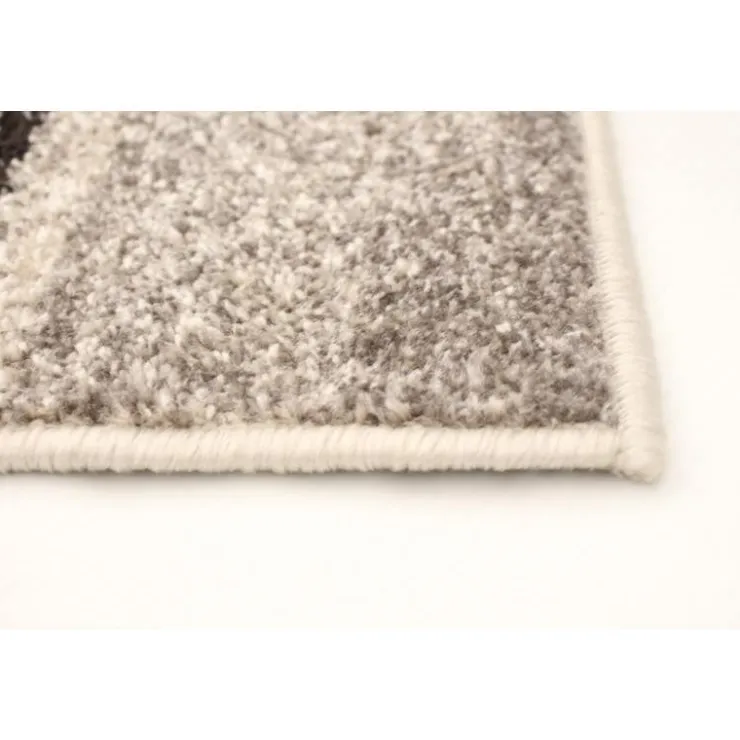 Indoor Rug - 4 x 6 Ivory/Blue New