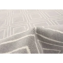 Indoor Rug - 8 x 10 Grey/White Sale