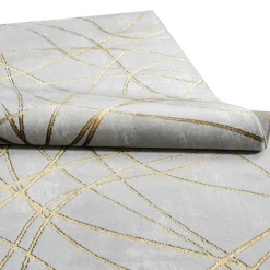 Indoor Rug - 4 x 6 Grey / Gold Best