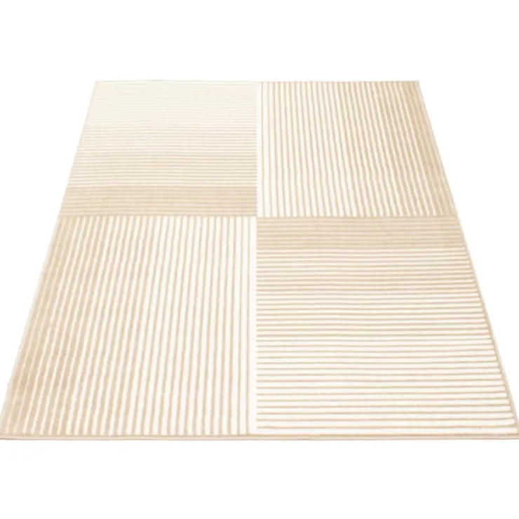 Indoor Rug - 5 x 7 Beige/White New