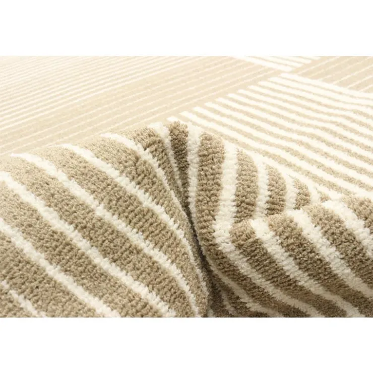 Indoor Rug - 5 x 7 Beige/White New