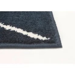 Indoor Rug - 8 x 10 Navy/White Clearance