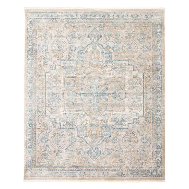 Indoor Rug - 5 x 7 Beige/Grey Clearance