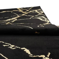 Indoor Rug - 9 x 12 Black / Gold