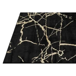 Indoor Rug - 9 x 12 Black / Gold