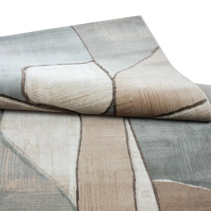 Indoor Rug - 8 x 10 Beige / Grey / Brown Discount