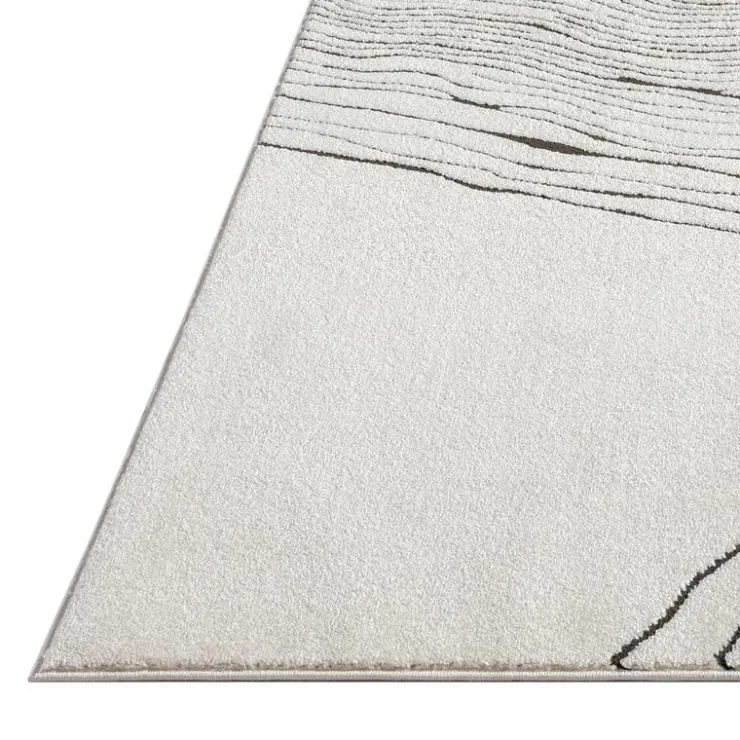 Indoor Rug - 8 x 11 Beige / Black Best