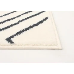 Indoor Rug - 8 x 10 White/Tan Outlet