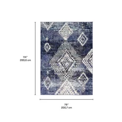 Indoor Rug - 7 x 10 Blue Best