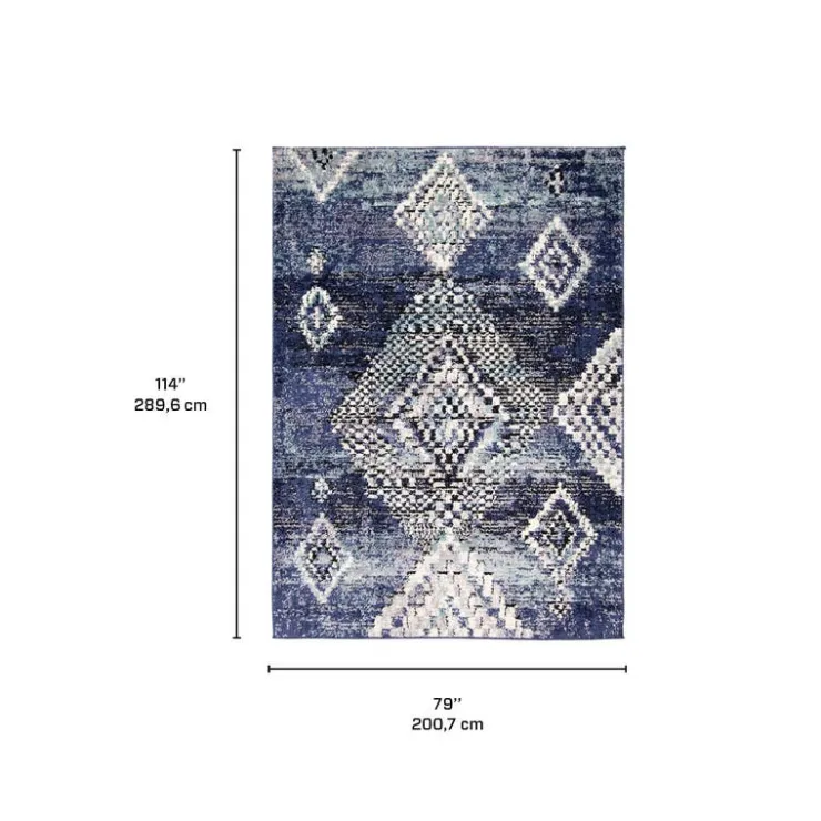 Indoor Rug - 7 x 10 Blue Best