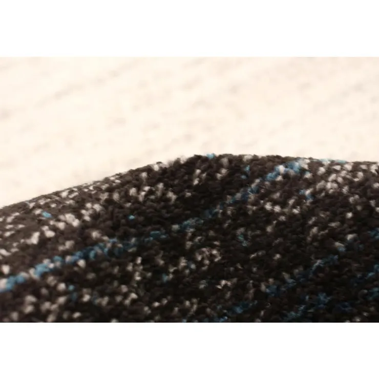 Indoor Rug - 5 x 7 Ivory/Blue Hot