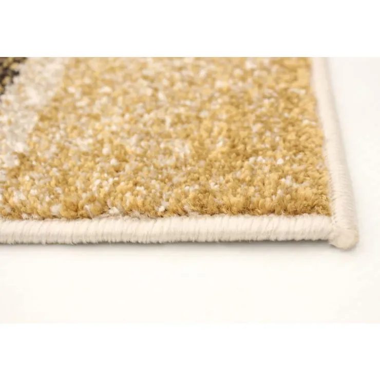 Indoor Rug - 5 x 7 Ivory/Brown New