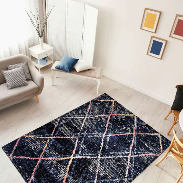 Indoor Rug - 7 x 10 Navy Discount