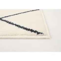 Indoor Rug - 8 x 10 White/Navy Online