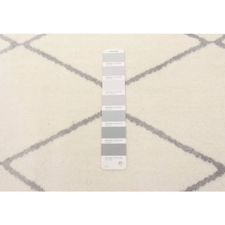 Indoor Rug - 7 x 10 White/Grey
