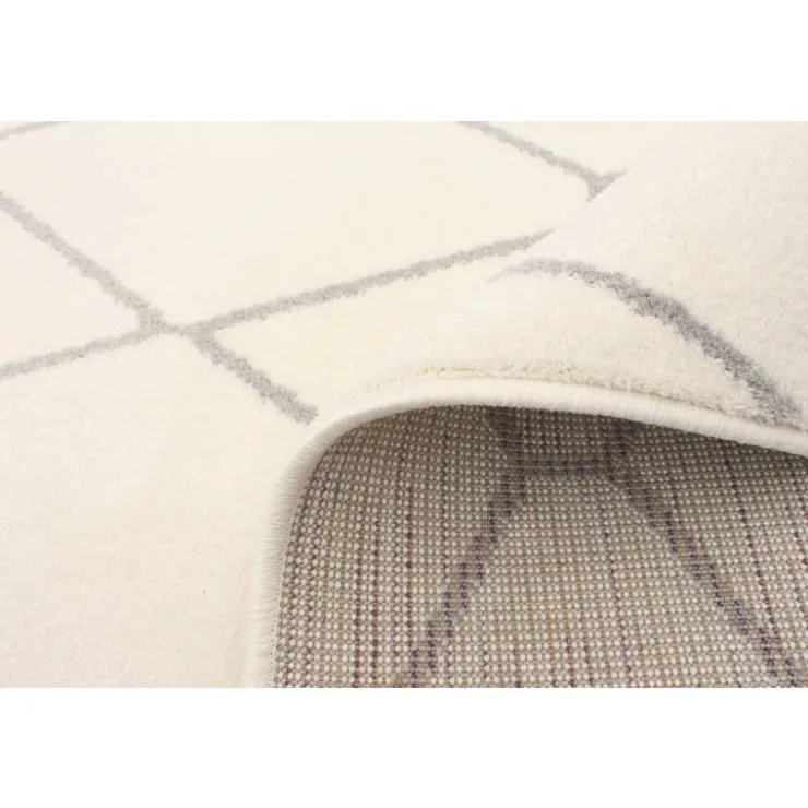 Indoor Rug - 7 x 10 White/Grey