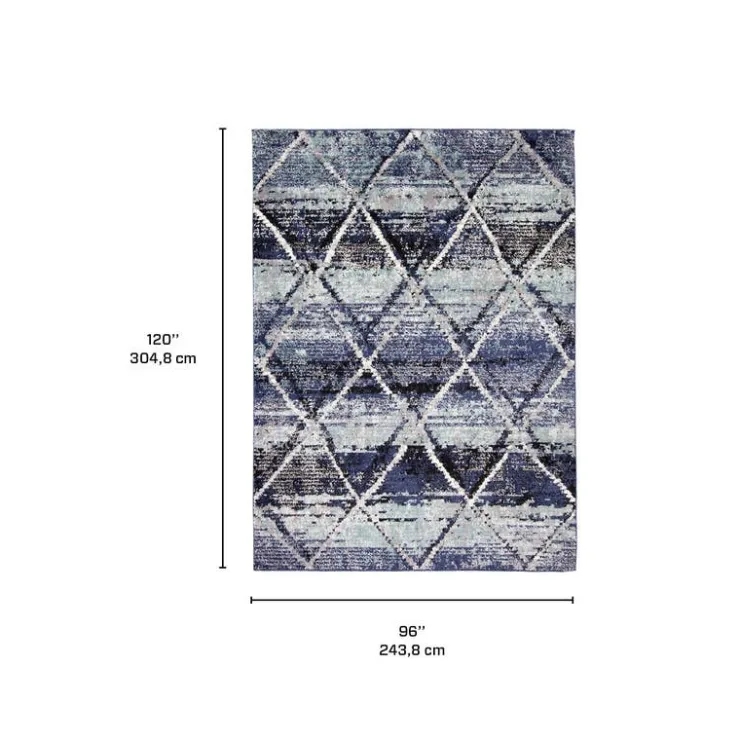 Indoor Rug - 8 x 10 Blue Best