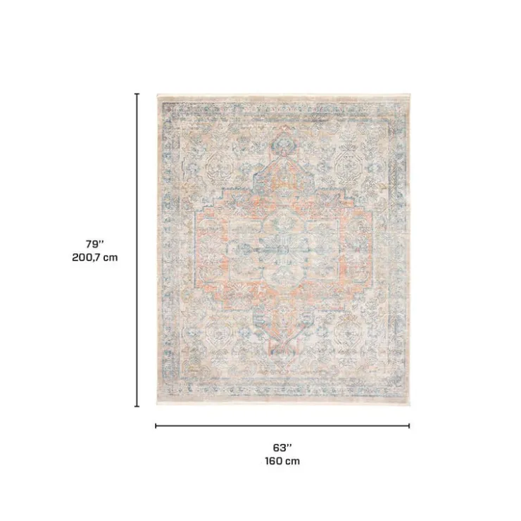 Indoor Rug - 5 x 7 Beige Hot
