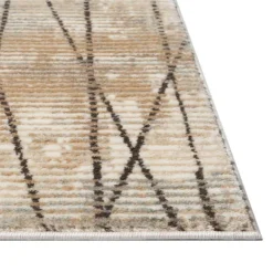 Indoor Rug - 5 x 8 Beige / Grey / Brown Online