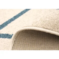 Indoor Rug - 4 x 6 Ivory/Blue Online