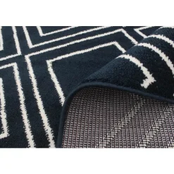 Indoor Rug - 7 x 10 Navy/White Online