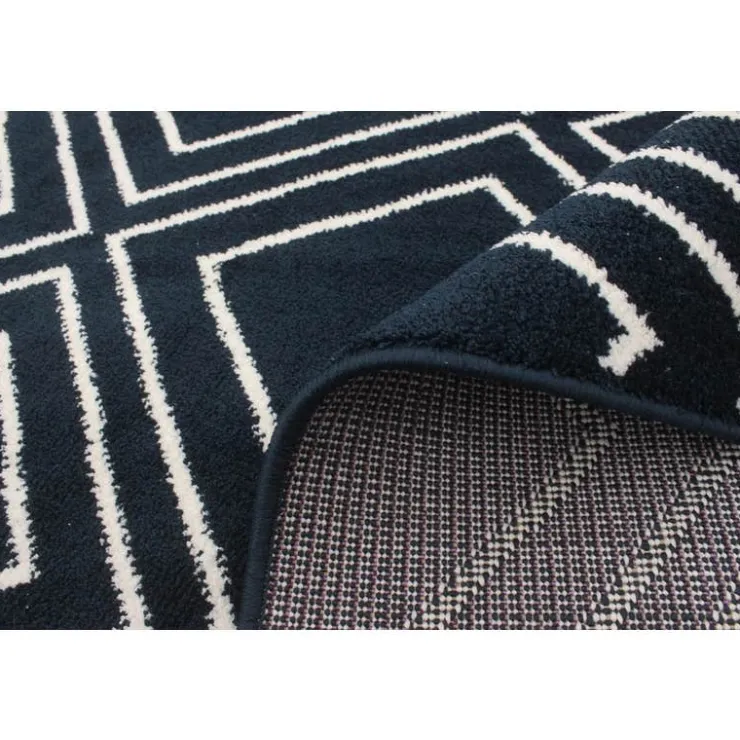 Indoor Rug - 7 x 10 Navy/White Online
