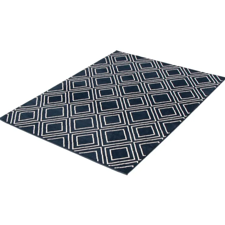 Indoor Rug - 7 x 10 Navy/White Online