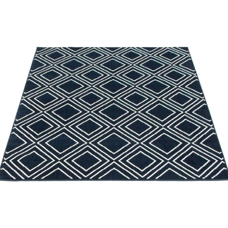 Indoor Rug - 7 x 10 Navy/White Online