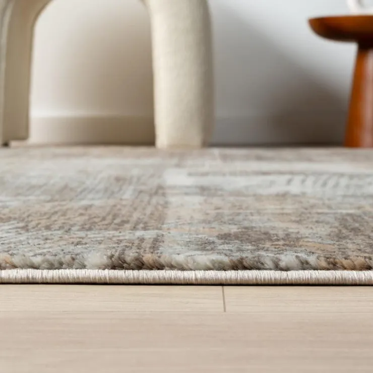 Indoor Rug - 5 x 8 Beige / Grey / Brown Discount